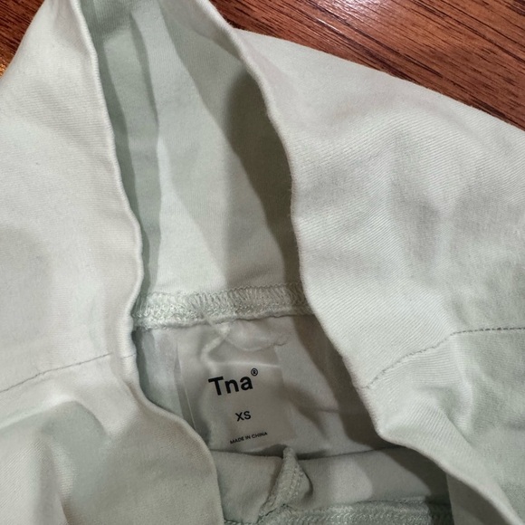 Aritzia TNAWomen's High-Waisted Shorts - Light Green - Picture 3 of 4